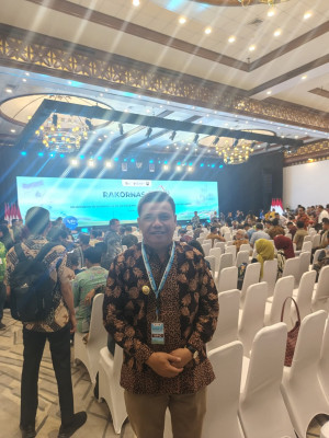 Wabup Tanjabbar Hadiri Rakornas TPAKD 2025