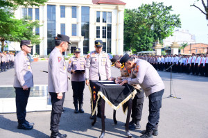 Polda Jambi Melaksanakan Apel dan Penandatanganan Komitmen Penolakan Judol