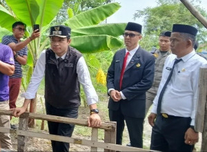 Wawako Diza Tinjau Langsung Drainase di Sejumlah Kawasan Dalam Kota Jambi