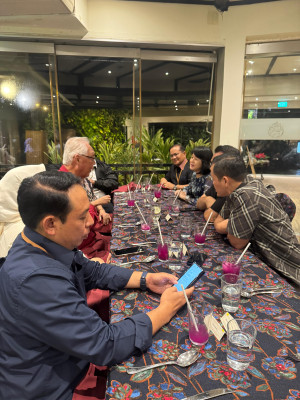 Wali Kota Maulana Temui Mantan Perdana Menteri Singapura Bahas Pengembangan Kota Berkelanjutan