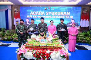 Polda Jambi Gelar Syukuran HUT Ke- 80 Korps Brimob Polri Tahun 2025