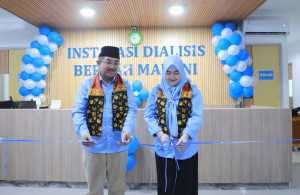 Catatan Sejarah Pelayanan Kesehatan Tanjabbar, Bupati Resmikan Pengembangan Layanan Hemodialisa RSUD