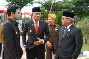 Ketua DPRD Muaro Jambi Hadiri Upacara HUT ke-80 TNI di Jambi