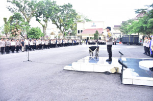 Polda Jambi Gelar Apel Pengukuhan Keluarga Asuh