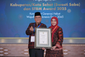 Kota Jambi Sukses Raih Penghargaan Swasti Saba Wistara Dari Kemenkes RI