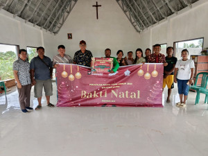 Natal, PTPN IV Regional 4  Salurkan Bantuan 3 Gereja 1 Panti Asuhan 