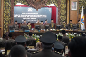 DPRD Jambi Gelar Rapat Paripurna HUT Ke-69 Provinsi Jambi