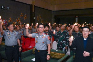 Polda Jambi Gelar Perayaan Natal Bersama TNI dan Polri Provinsi Jambi Tahun 2025