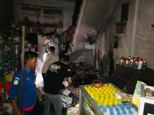 Toko Jual Kelengkapan Pertanian Di Pasar Muaro Tebo Terbakar