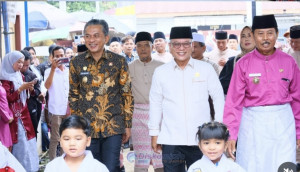 Ketua DPRD  Hadiri Peringatan HUT Desa Tangkit ke 70