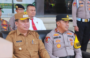 Wabup Hadiri Apel Siaga Kamtibmas, Sinergi Jaga Kondusivitas Selama Ramadhan 1447 H