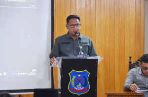 Mewakili Bupati, Sekda Hermansyah Buka Sosialisasi Penyelesaian Tanah di Kawasan Hutan Tanjabbar