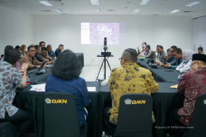 Pansus Zona Merah DPRD Kota Jambi Berkoordinasi dengan DJKN Kemeterian Keuangan