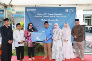 Bupati Apresiasi Penyaluran Paket Sembako Ramadhan dari BNI Cabang Kuala Tungkal