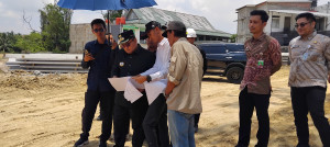 Wali Kota Jambi Tinjau Progres Pengerjaan Pembangunan Kolam Retensi