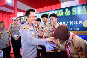 Cek Arus Mudik, Kapolda Jambi Pastikan Kelancaran di Wilayah Hukum Polda Jambi