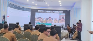 Maulana Diza Sidak ASN Hari Pertama Masuk  Pasca Libur Lebaran Dilingkup Pemkot Jambi