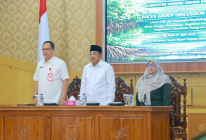 Bupati Kukuhkan KKMD, Dorong Regulasi Pengelolaan Mangrove di Tanjabbar