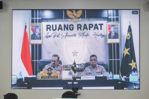 Polda Jambi Ikuti Vicon Rekrutmen Taruna/i Akpol 2026, Tekankan Prinsip BETAH