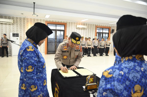Polda Jambi Gelar Pengukuhan Pengurus Korpri Polda Jambi periode 2025-2030