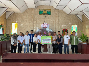 Maknai Kasih Paskah, PTPN IV Palmco Salurkan Rp. 1,49 M Untuk Gereja dan Panti Asuhan 
