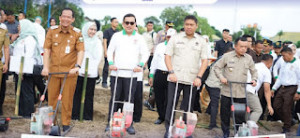 Modal Lumbung Pangan 2045: Muaro Jambi Punya 5700 Ha Sawah 139 Ribu Ha Sawit & 50 Ribu Ha Karet