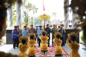 Bupati Sambut Kunker Danlanal Palembang, Perkuat Sinergi Keamanan Maritim