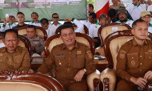 Wabup Hadiri Pelantikan DPD HKTI dan Wanita Tani Jambi, Wamentan Tegaskan Komitmen Swasembada Pangan