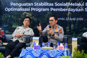 Kapolda Jambi Jadi Pemateri Utama dalam Penguatan Stabilitas Sosial dan Edukasi Hukum bagi SAD