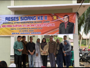 Reses di Desa Arang-Arang, Ade Erma Suryani Tekankan Percepatan Pembangunan Infrastruktur