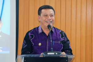 Wabup Sambut Kunjungan Anggota DPR RI Cek Endra di Tanjabbar