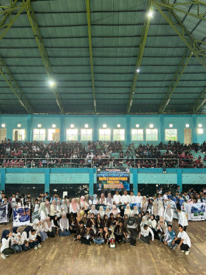 Antusias Liga Futsal SMPN 2 Sungai Penuh ke 8 Resmi Dibuka 