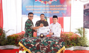 Pemprov Hibahkan Rp2,5 Miliar untuk Rumah Dinas Korem, Siapkan 13 Hektare Lahan Pembangunan Kodam