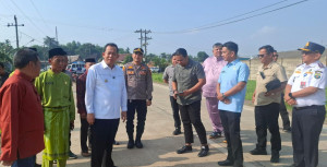 Sinergi Pusat-Daerah Sukses, Jalan Menuju Pelabuhan Talang Duku Mulus. Bupati BBS Beri Apresiasi
