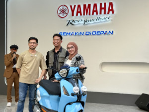 Lebih Percaya Diri! Kolaborasi Yamaha x Kahf Sulap Grand Filano Hybrid Jadi Classy Modern Explorer