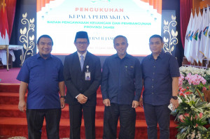 Regional Management  PTPN IV Regional IV Hadiri Pengukuhan Kepala Perwakilan BPKP Jambi