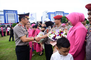 Personel Polda Jambi Naik Pangkat, Kapolda: Pangkat Baru Adalah Amanah untuk Meningkatkan Pengabdian