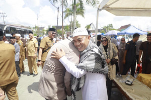 Pemkab Tanjabbar Sambut Kepulangan 104 Jamaah Haji 