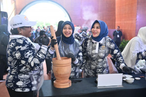 Ketua TP PKK Kota Jambi Nadiyah Sambut Baik Rangkaian Rakernas APEKSI Momentum Berdiskusi 