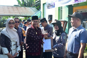 Serah Terima Program Kampung Bahagia, Warga Ucapkan Terimakasih, Banyak Manfaat