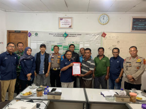Tegas, PKS Tanjung Lebar, PTPN IV Tolak TBS Ilegal Gandeng Kepolisian Amankan Rantai Pasok 
