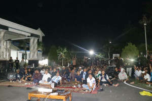 Nobar Bersama Masyarakat, Bupati Nilai Mental dan Semangat Juang Argentina Luar Biasa 