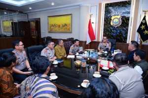 Polda Jambi Perkuat Sinergi dengan Asosiasi Ojol Nusantara, Dorong Kamseltibcarlantas dan Kamtibmas 