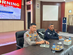 Coffe Morning Dengan Media, Kapolres Muarojambi Dengar Masukan Wartawan