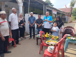 Kemas Faried Bangun Jalan 60 Meter untuk Kenang Almarhum Rafi Akbar, Warga Simpang Rimbo Syukuran