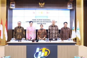 OJK, LPS, dan BPS Umumkan Hasil Survei Nasional Literasi dan Inklusi Keuangan Tahun 2026