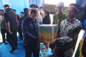 Ketua DPRD Aidi Hatta Apresiasi Polri Renovasi Jembatan Merah Putih Presisi di Muaro Jambi