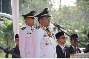 Pimpin Upacara HUT ke-81 RI, Wali Kota Maulana Tekankan Kolaborasi dan Pembangunan Berkelanjutan