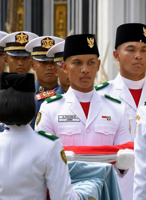 Bikin Bangga ! Putra Jambi Achmad Fachri Jadi Komandan Kelompok 8 Paskibraka di Istana Merdeka