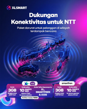 Pasca Gempa di Nusa Tenggara Timur XLSMART Percepat Pemulihan Jaringan